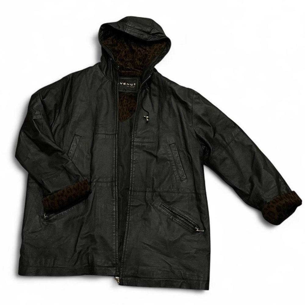Streetwear leather jacket